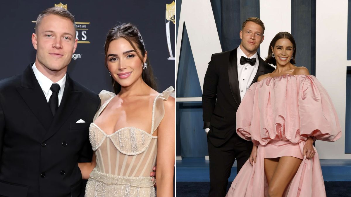 "A timeline of Olivia Culpo and 49ers star Christian McCaffrey's relationship reveals their romantic journey."